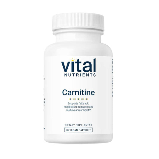 Vital Nutrients Carnitine 500mg 60 Caps