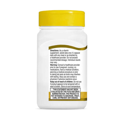 21st Century Biotin 5000 Mcg 110 Caps