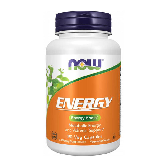 Now Foods Energy – Energy Boost & Adrenal Support – 90 Veg Capsules