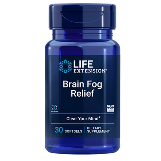 Life Extension Brain Fog Relief – 30 Softgels