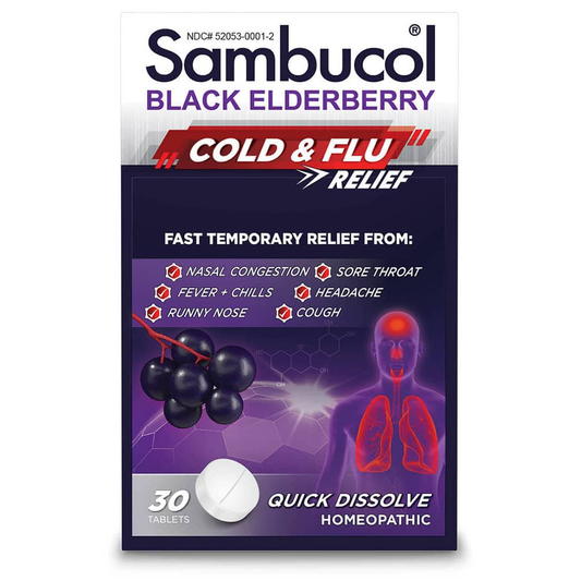 Sambucol Black Elderberry Tablets