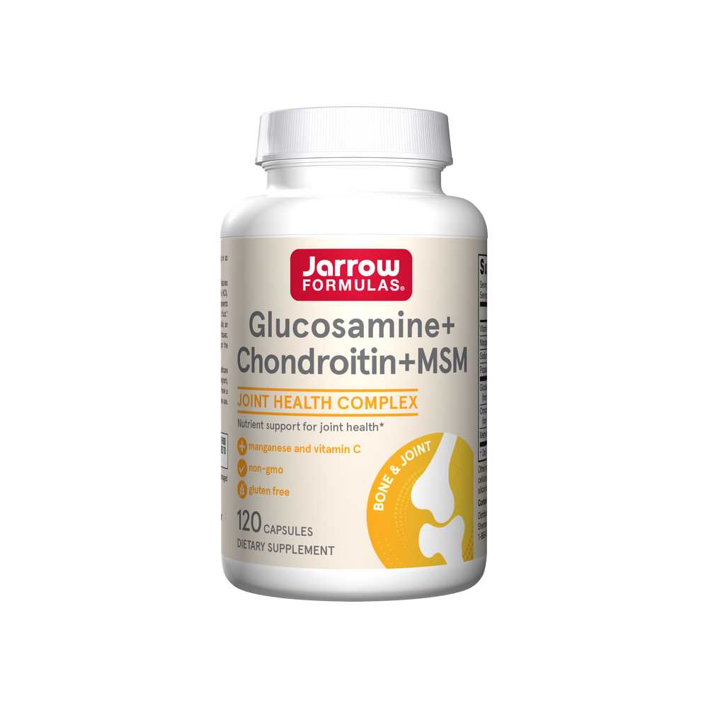 Jarrow Formulas Glucosamine + Chondroitin + Msm 120 Caps