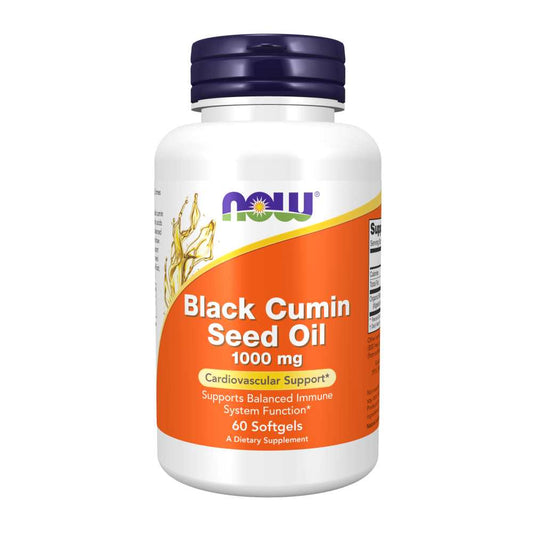 Now Foods Black Cumin Seed Oil 1000mg – 60 Softgels