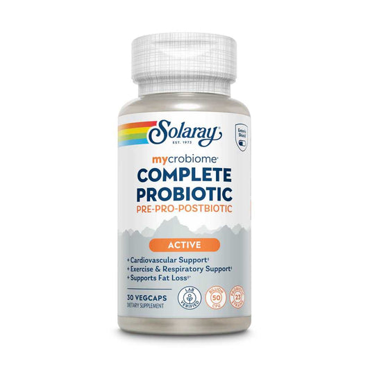 Solaray Mycrobiome Complete Probiotic Active 30 Caps
