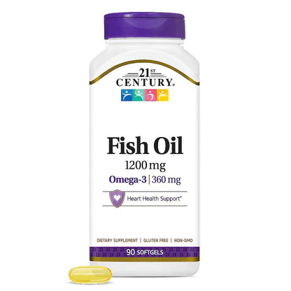 21st Century Fish Oil 1200 Mg 140 Softgels