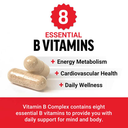 Force Factor B-Complex – 60 Capsules