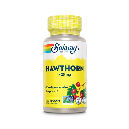 Solaray Hawthorn 425mg 100 Caps
