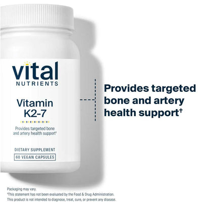 Vital Nutrients Vitamin K2-7 60 Caps