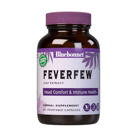 Bluebonnet Nutrition Feverfew Leaf Extract 60 Caps