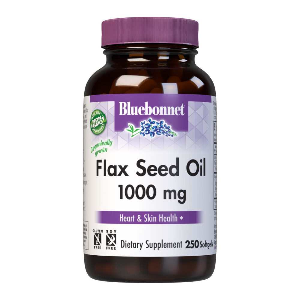 Bluebonnet Nutrition FLAX SEED OIL 1000 mg 250 softgels