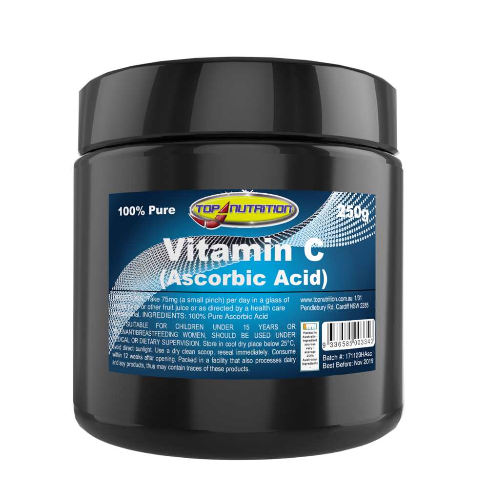 Top Nutrition Vitamin C Ascorbic Acid 250g
