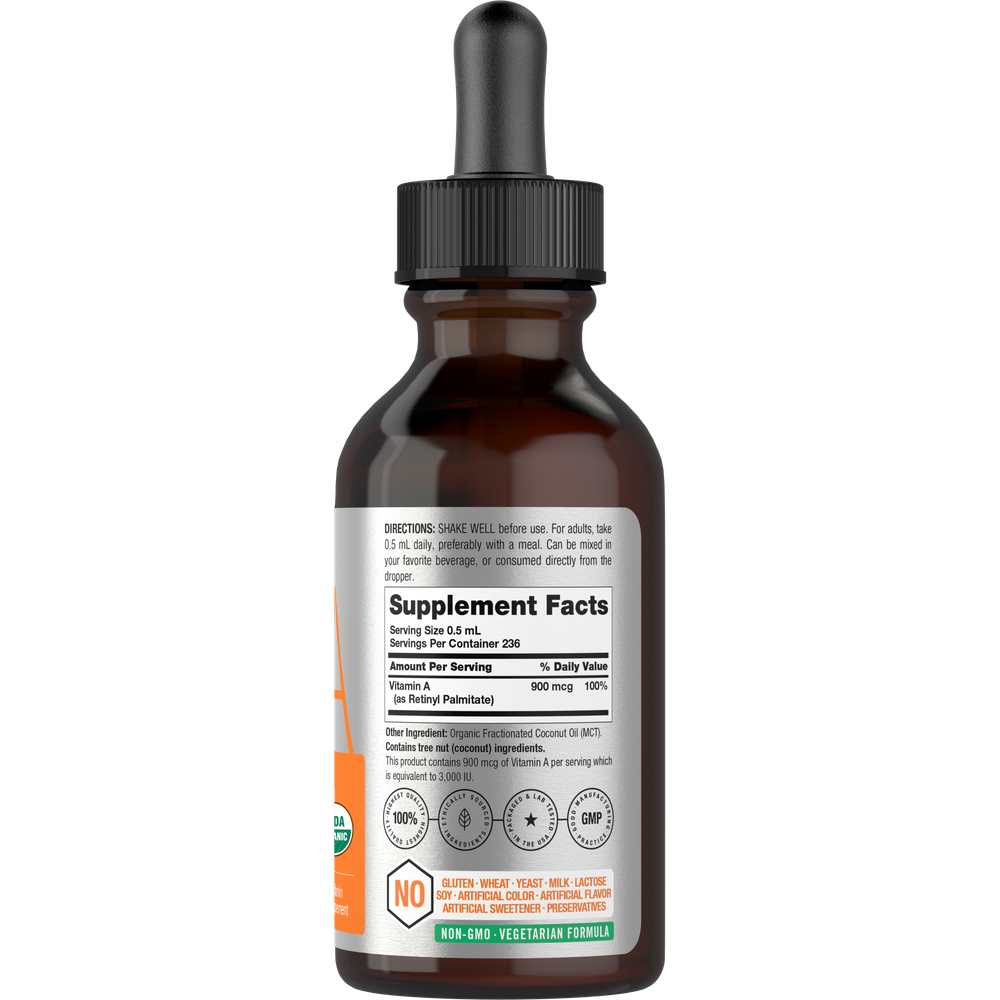 Horbäach Vitamin a | 4oz Liquid Drops