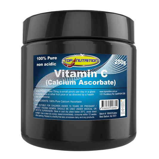 Top Nutrition Vitamin C Calcium Ascorbate 250g