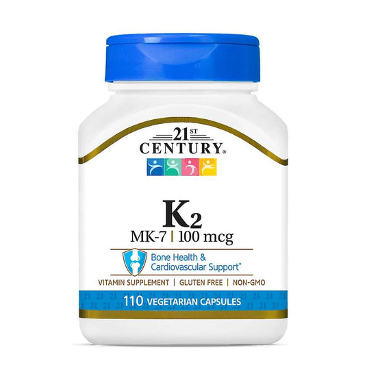 21st Century Vitamin K2 100 Mcg Mk-7 110 Caps