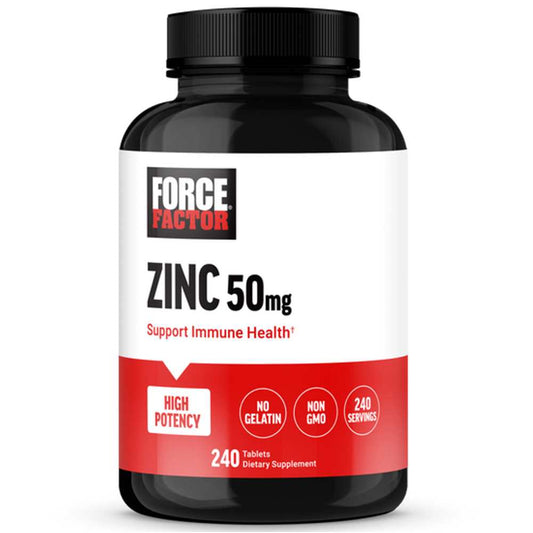 Force Factor Zinc – 240 Tablets