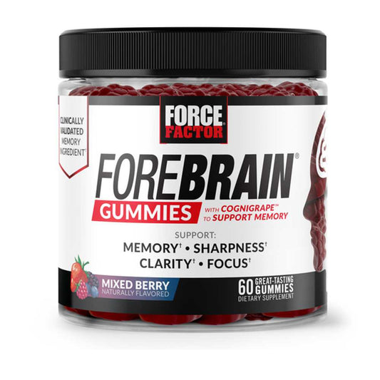 Force Factor Forebrain – 60 Gummies