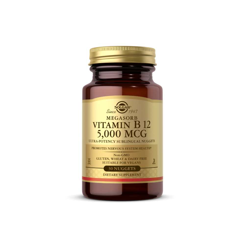 Solgar Vitamin B12 5000 Mcg 30 Nuggets
