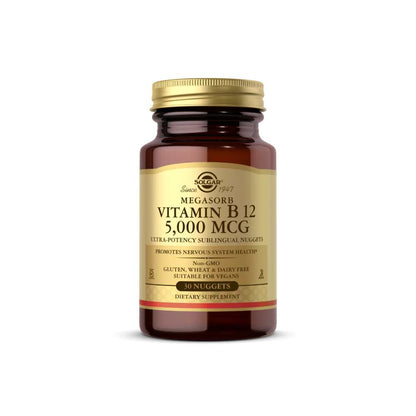 Solgar Vitamin B12 5000 Mcg 30 Nuggets