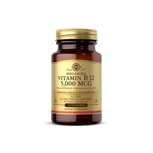 Solgar Vitamin B12 5000 Mcg 30 Nuggets