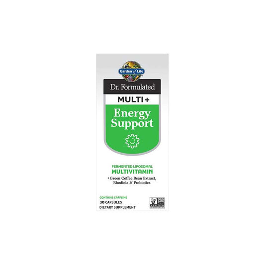 Garden of Life Dr. Formulated Multi Plus Energy Support 30ct Capsules