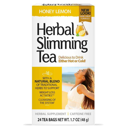21st Century Herbal Slimming Tea Honey Lemon 24 Tea Bags