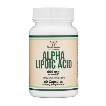 Double Wood Alpha Lipoic Acid – 600 Mg – 60 Capsules