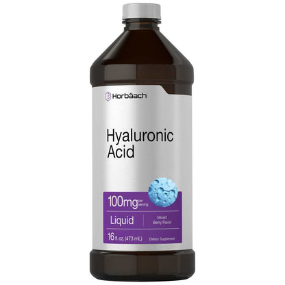 Horbäach Hyaluronic Acid 100mg | 16oz Liquid
