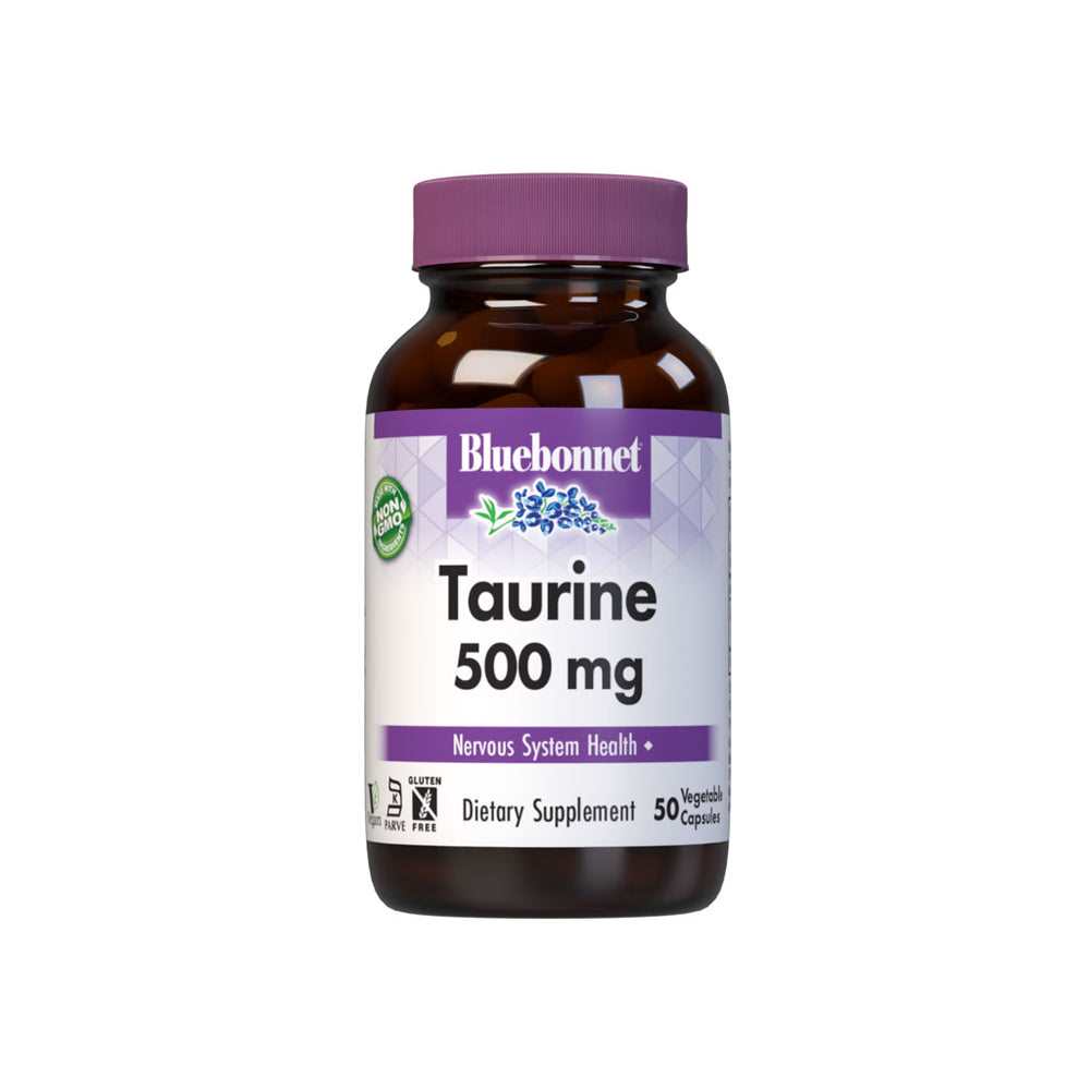 Bluebonnet Nutrition Taurine 500 Mg 50 Caps