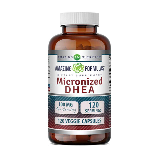 Amazing Formulas Micronized Dhea 100 Mg 120 Veggie Capsules