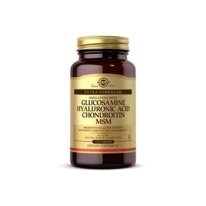 Solgar Glucosamine Hyaluronic Acid Chondroitin Msm (shellfish-Free) 60 Tablets