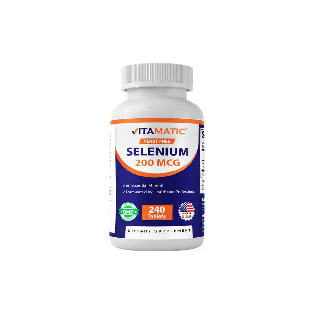Vitamatic Yeast Free Selenium 200 mcg - 240 Tablets
