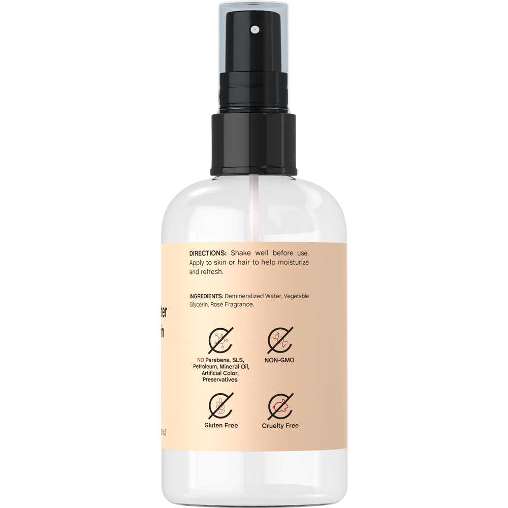 Horbäach Rose Water & Glycerin | 8oz Spray