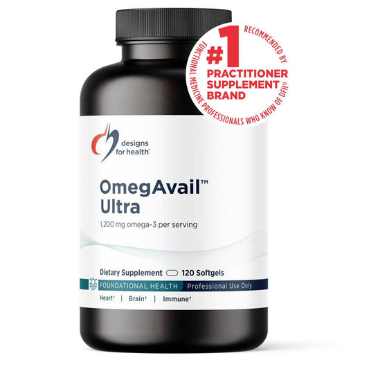 Designs for Health OmegAvail™ Ultra 120 Softgels