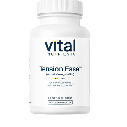 Vital Nutrients Tension Ease with Ashwagandha 60 Caps