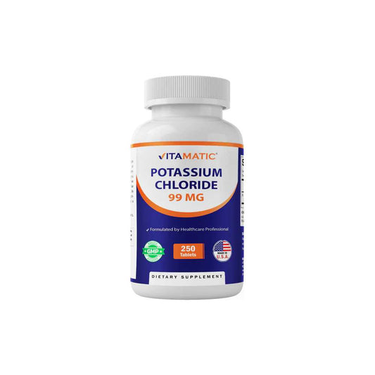 Vitamatic Potassium 99mg – 250 Tablets