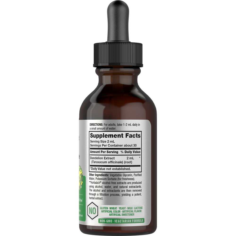 Horbäach Dandelion Root Extract | 2oz Liquid