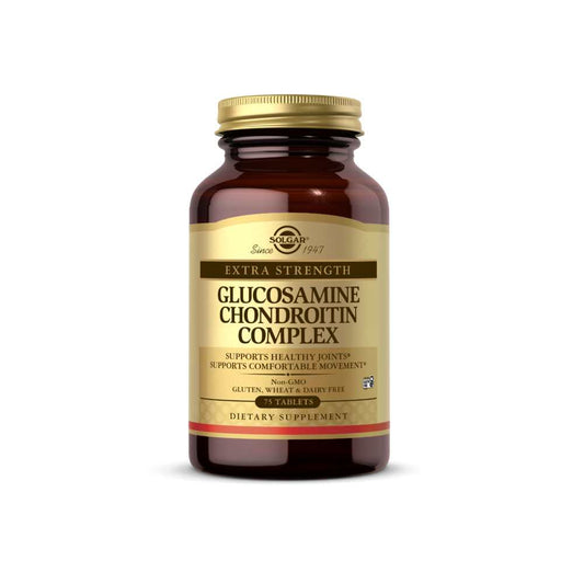 Solgar Extra Strength Glucosamine Chondroitin Complex 75 Tablets
