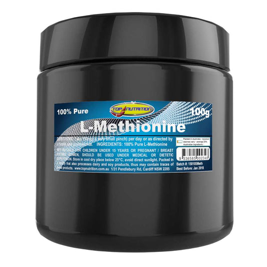 Top Nutrition 100% Pure Methionine 100g