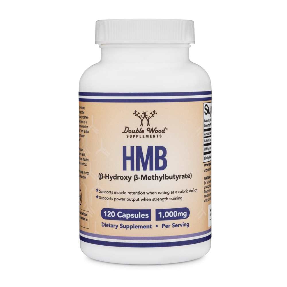 Double Wood Hmb – 1,000 Mg – 120 Capsules