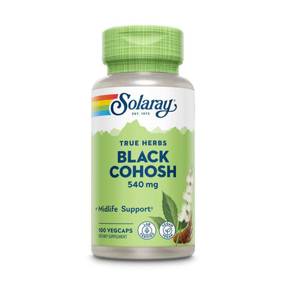 Solaray Black Cohosh Root 540mg 100 Caps