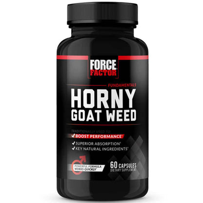 Force Factor Horny Goat Weed – 60 Capsules