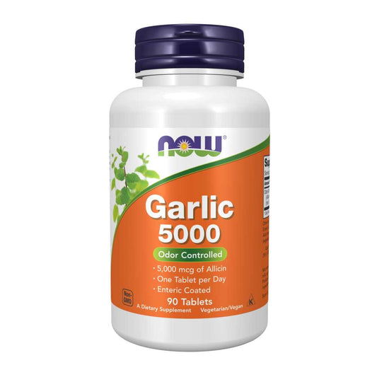 Now Foods Garlic 5000  90 Tablets