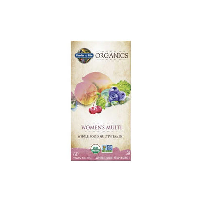 Garden of Life Organics Women's Multi 60 Tablets