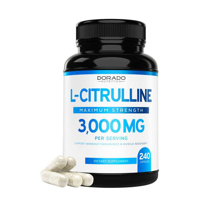 Dorado Nutrition L Citrulline 3000mg - 240 Capsules