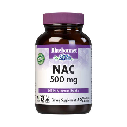 Bluebonnet Nutrition Nac 500 Mg 30 Caps