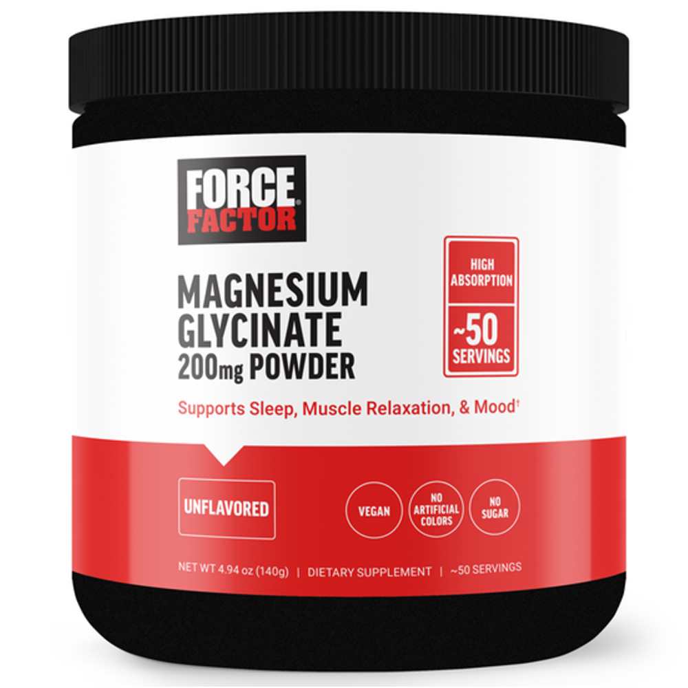 Force Factor Magnesium Glycinate Powder – 140g (50 Servings)