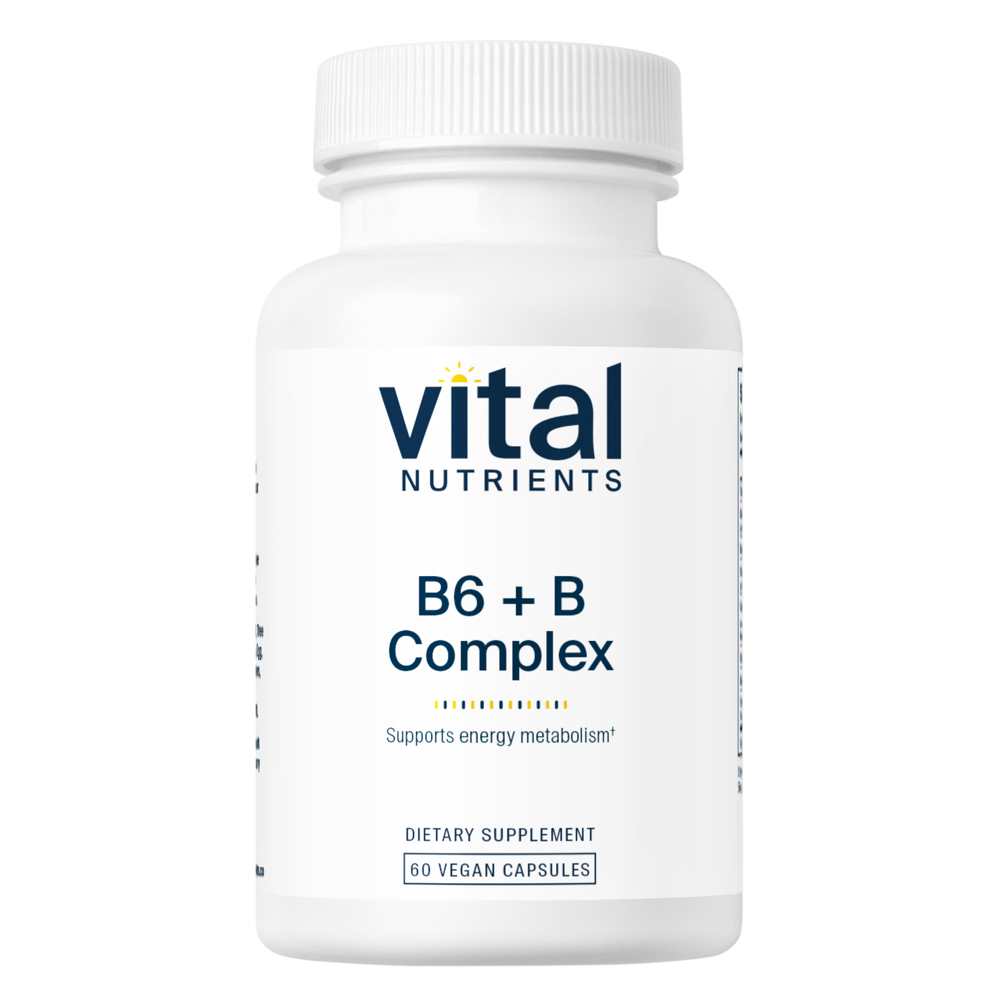 Vital Nutrients B6 + B Complex 60 Caps