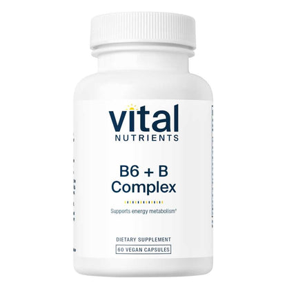 Vital Nutrients B6 + B Complex 60 Caps