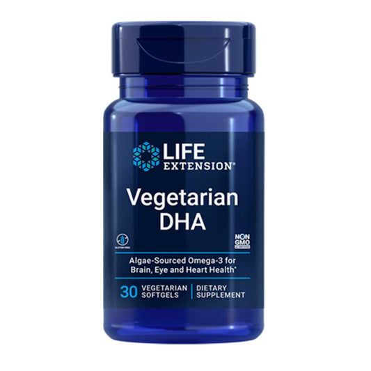 Life Extension Vegetarian Dha 30 Vegetarian Softgels