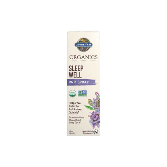 Garden of Life Organics Sleep Well R&r Spray 2 Fl Oz (58 Ml) Liquid